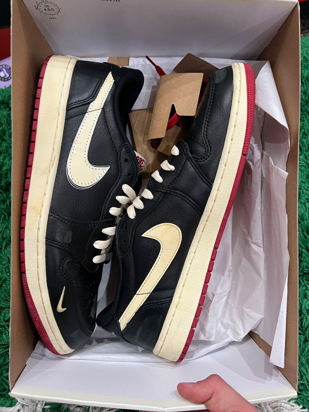 Jordan 1 Low Nigel Sylvester Better With Time (Pre-Owned 12.5M)