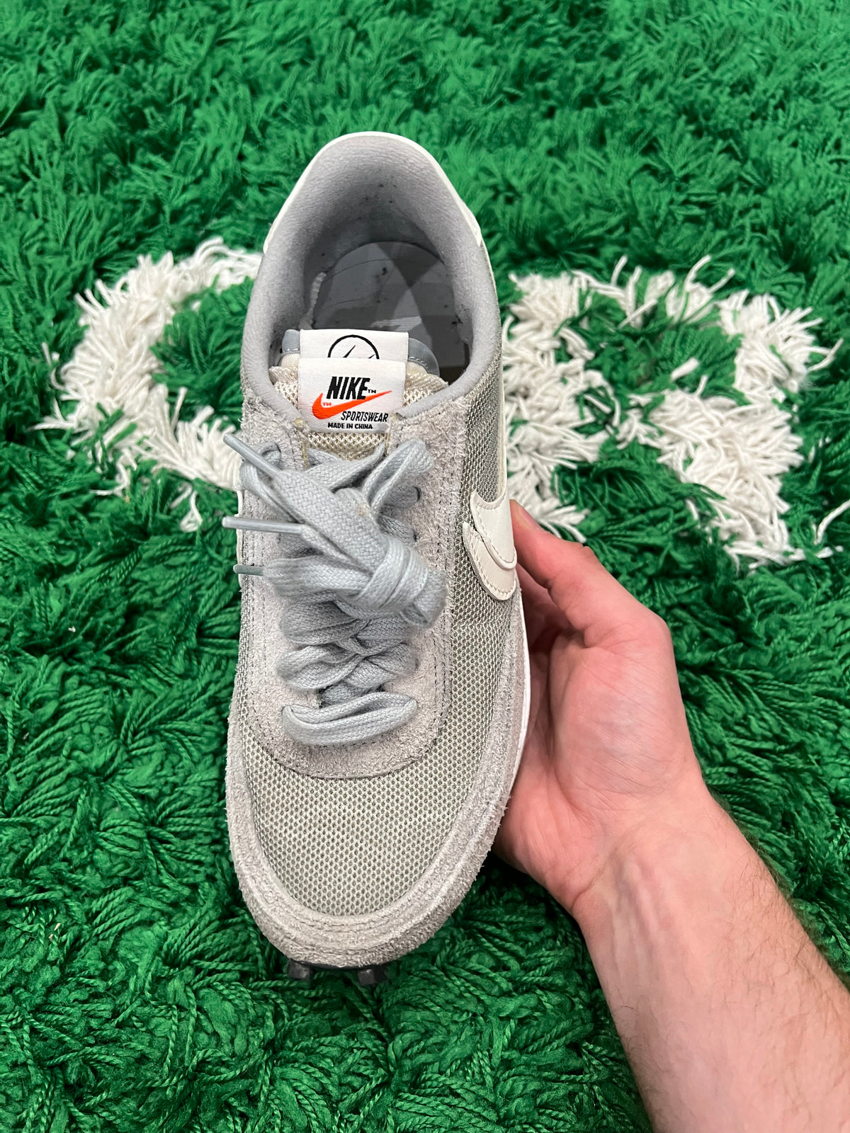 Nike LD Waffle SF sacai Fragment Grey (Preowned 7M)