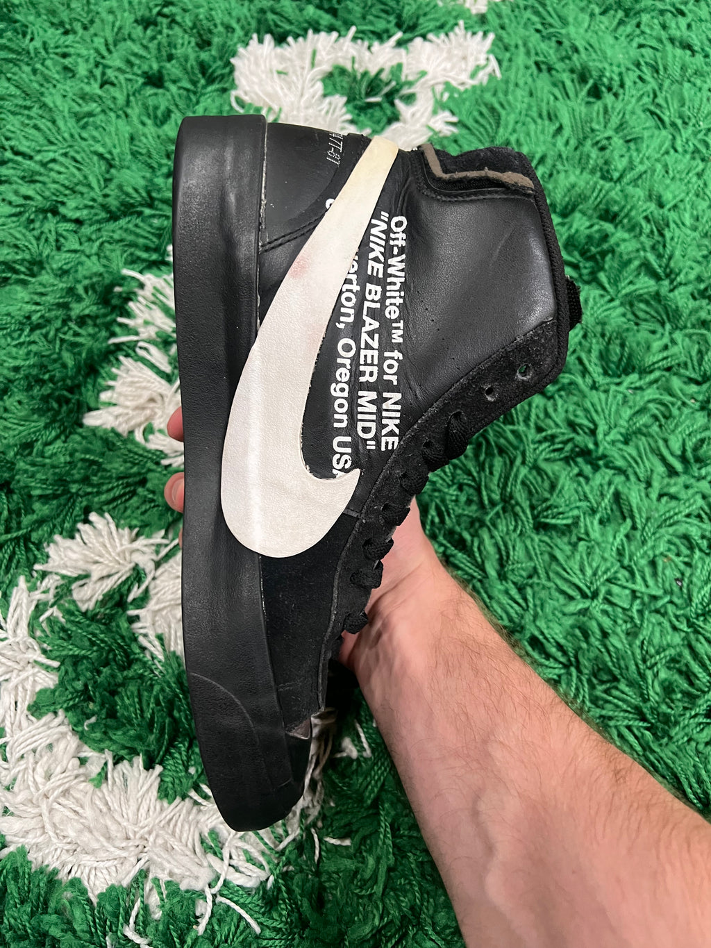Nike Blazer Mid Off-White Grim Reaper (Preowned 8.5M)
