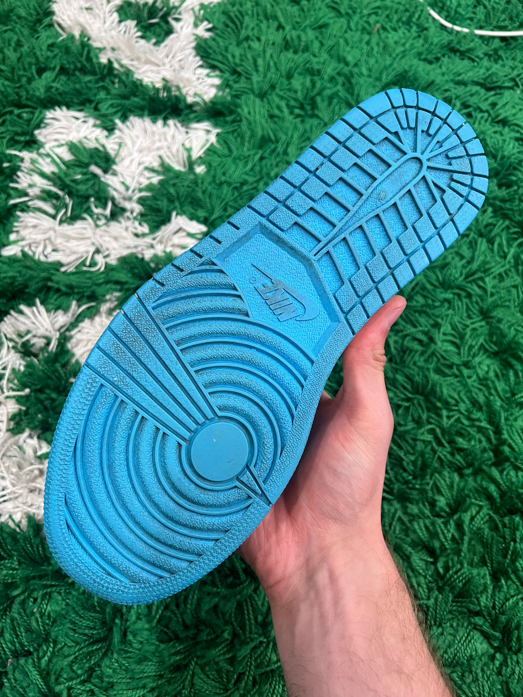 Jordan 1 High Off-White University Blue (Preowned 9.5M)
