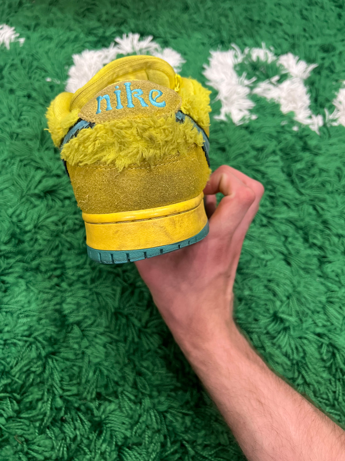 Nike SB Dunk Low Grateful Dead Bears Opti Yellow (Preowned 10M)