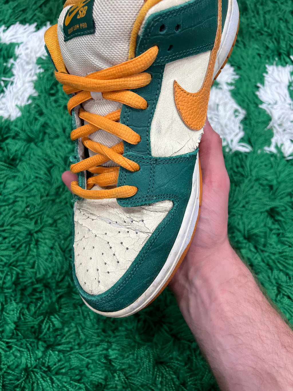 Nike SB Dunk Low Legion Pine Kumquat (Preowned 11M)