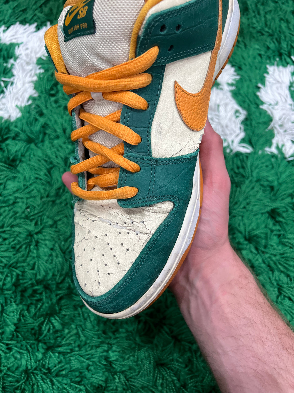 Nike SB Dunk Low Legion Pine Kumquat (Preowned 11M)