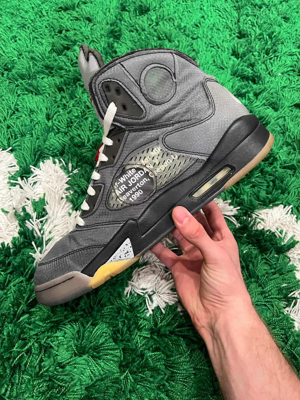 Jordan 5 Off-White Muslin (Preowned 12M)