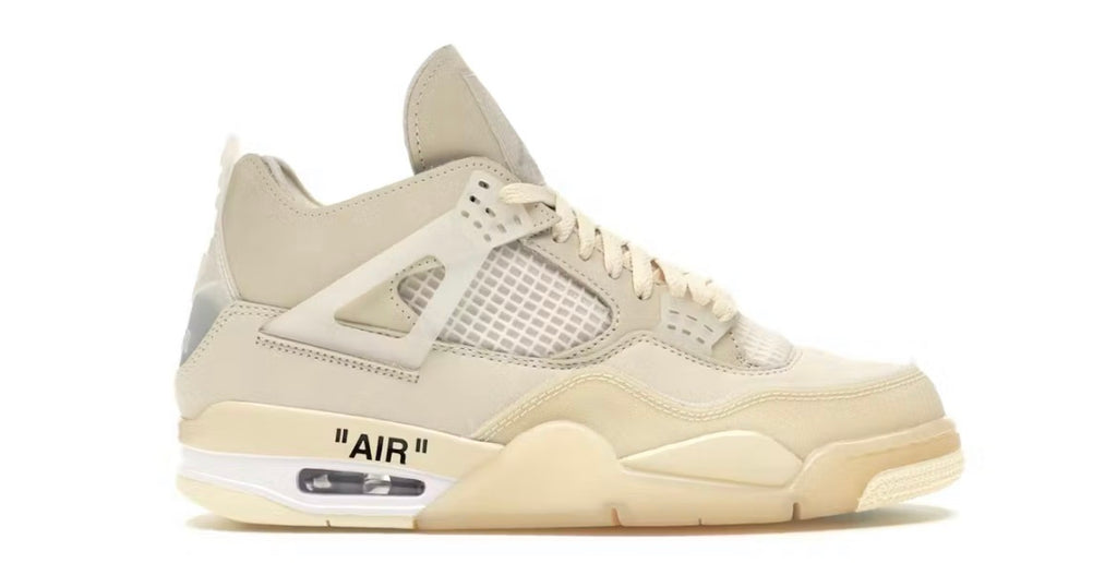 Jordan 4 Off-White Sail (Women's) (Preowned 4.5M/6W)