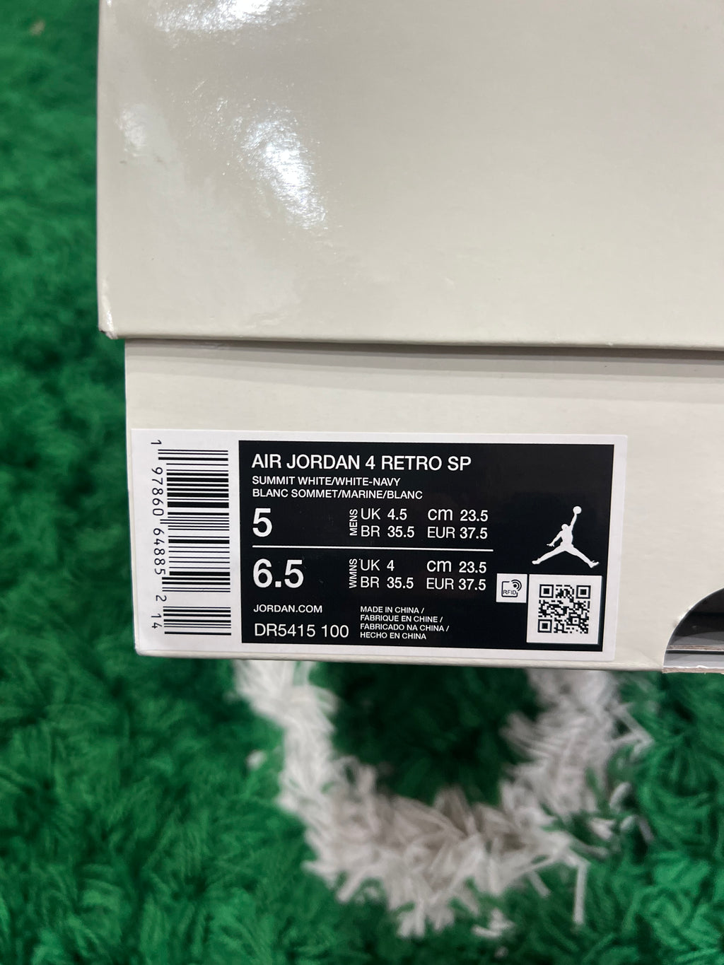 Jordan 4 SB Navy (Preowned 5M)