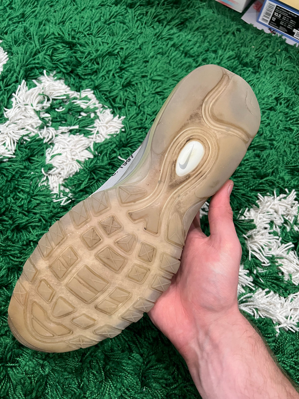 Nike Air Max 97 Off-White Menta (Preowned 13M)