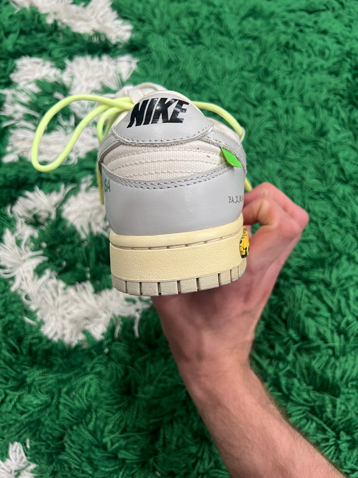 Nike Dunk Low Off-White Lot 43 (Preowned 9.5M)