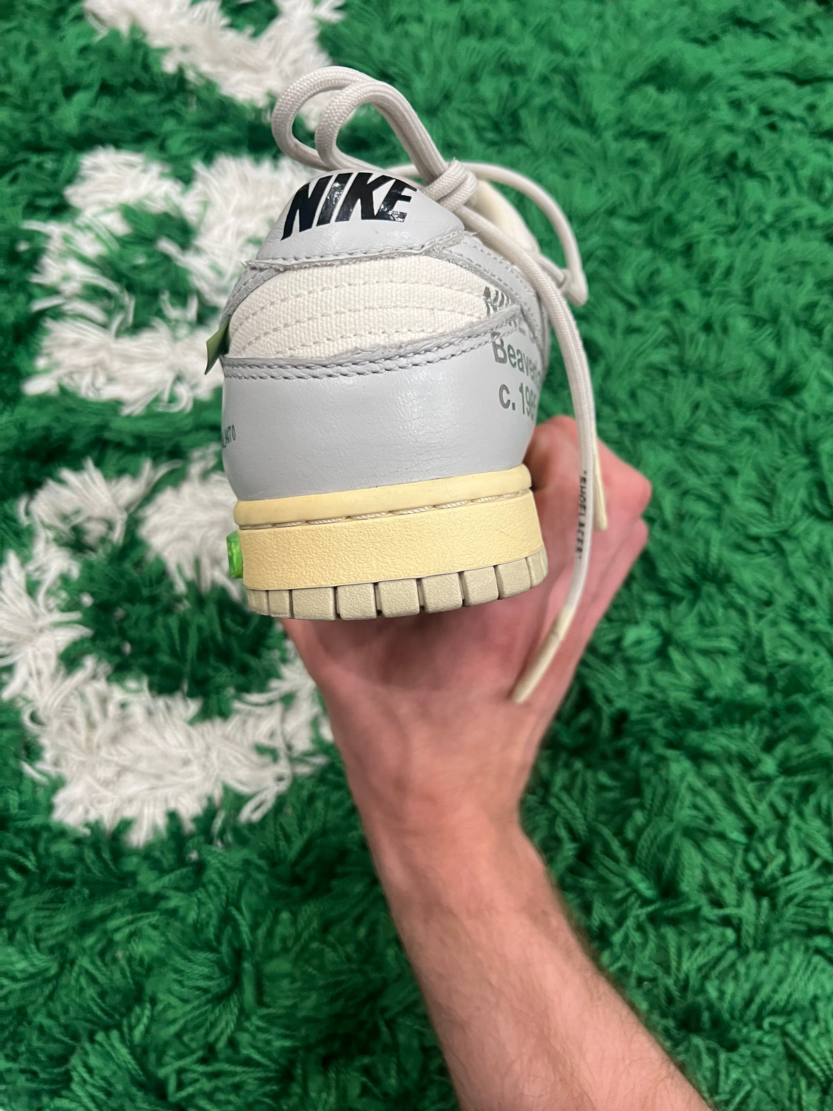 Nike Dunk Low Off-White Lot 42 (Preowned 8.5M)