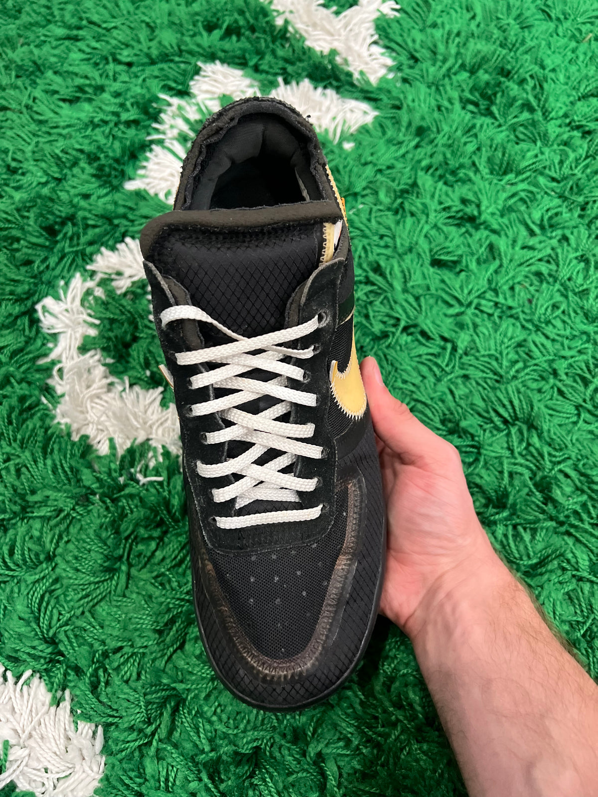 Nike Air Force 1 Low Off-White Black White (Preowned 8.5M)