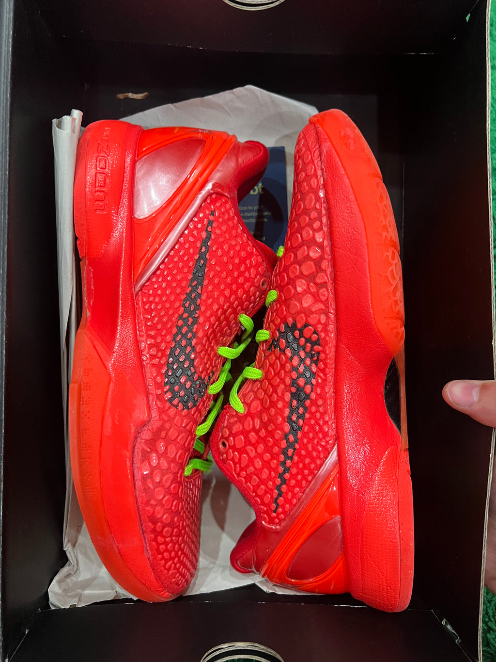 Nike Kobe 6 Protro Reverse Grinch (Pre-Owned 8M)
