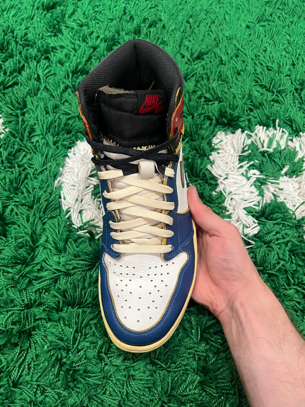 Jordan 1 High Union Los Angeles Storm Blue (Preowned 9.5M)