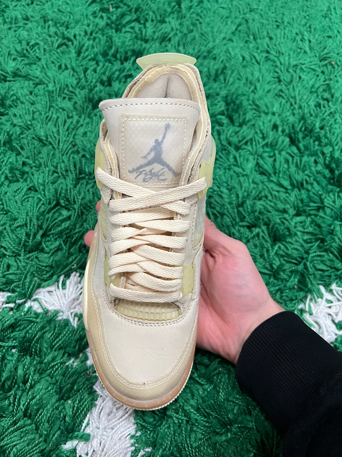 Jordan 4 Off-White Sail (Preowned 5.5M/7W)