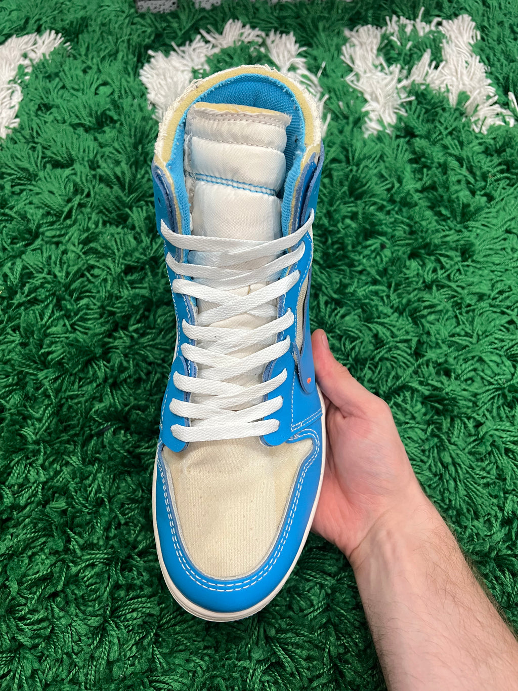 Jordan 1 High Off-White University Blue (Preowned 10.5M)