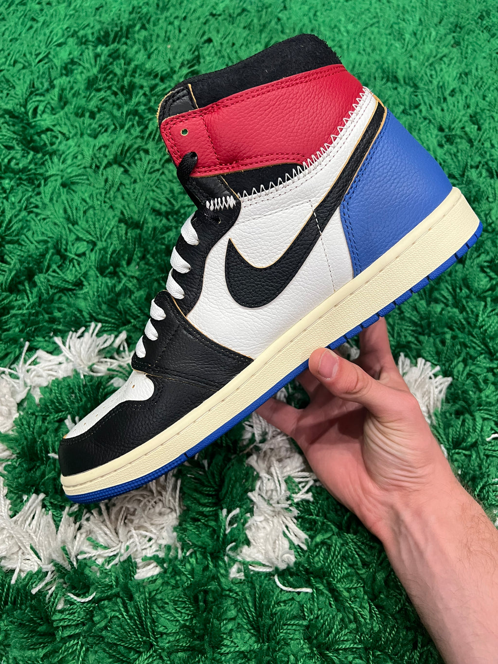 Jordan 1 High Fragment x Union LA Varsity Red Royal (Pre-Owned 11M)