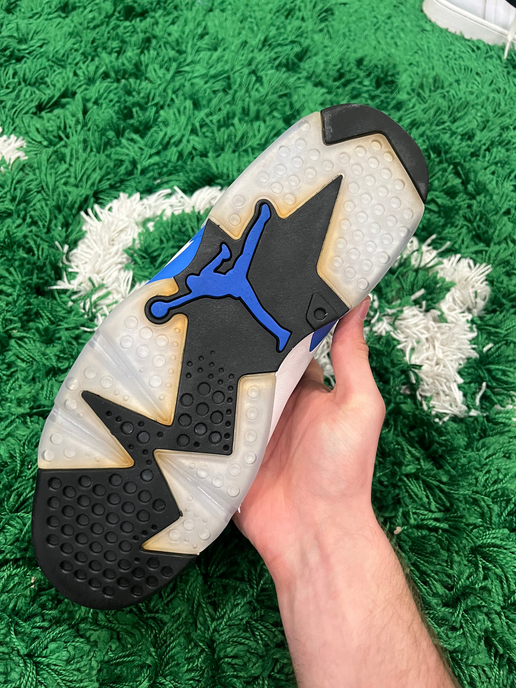 Jordan 6 Sport Blue (2014) (Preowned 11.5M)