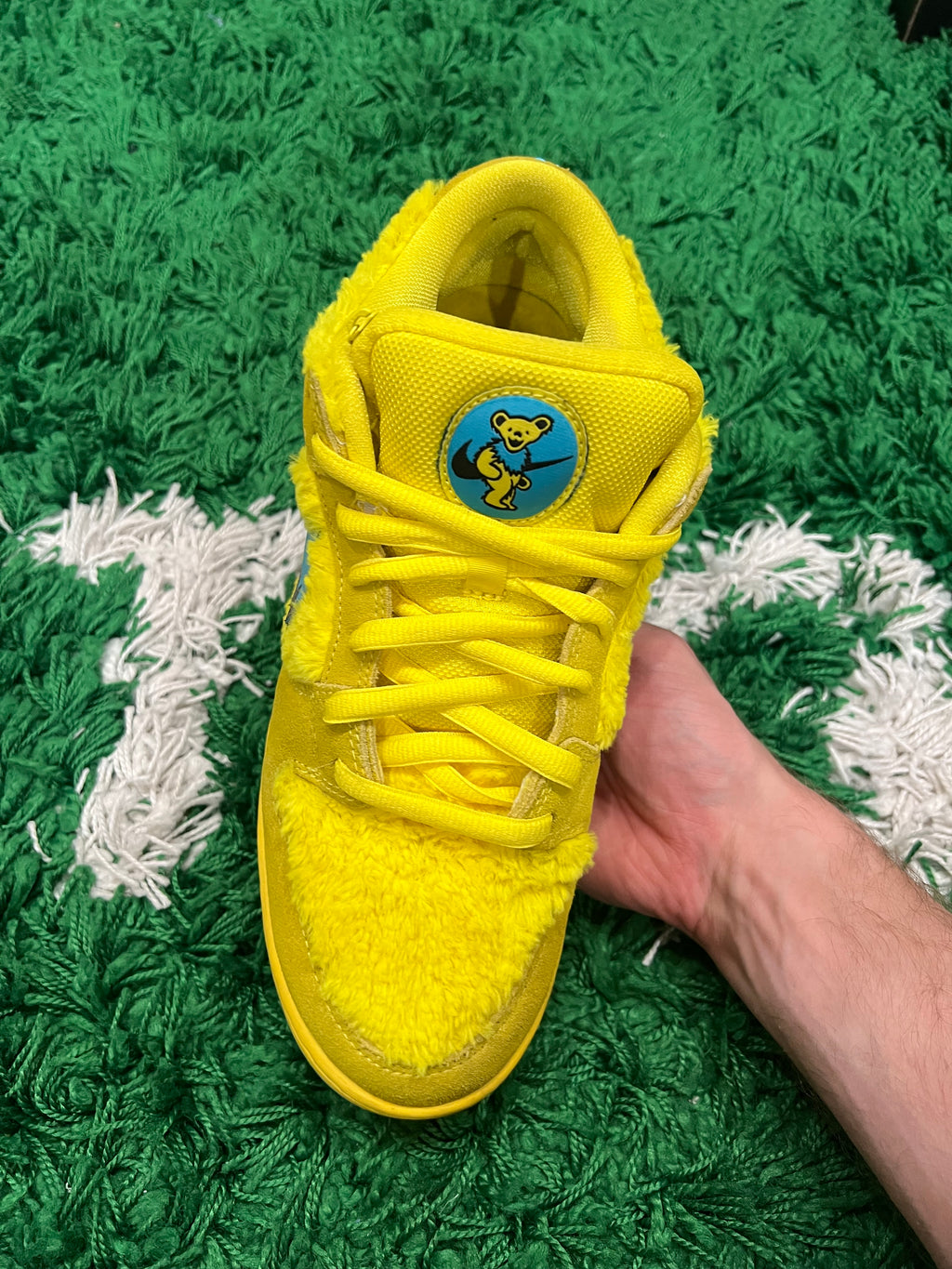 Nike SB Dunk Low Grateful Dead Bears Opti Yellow (Preowned 10.5M)