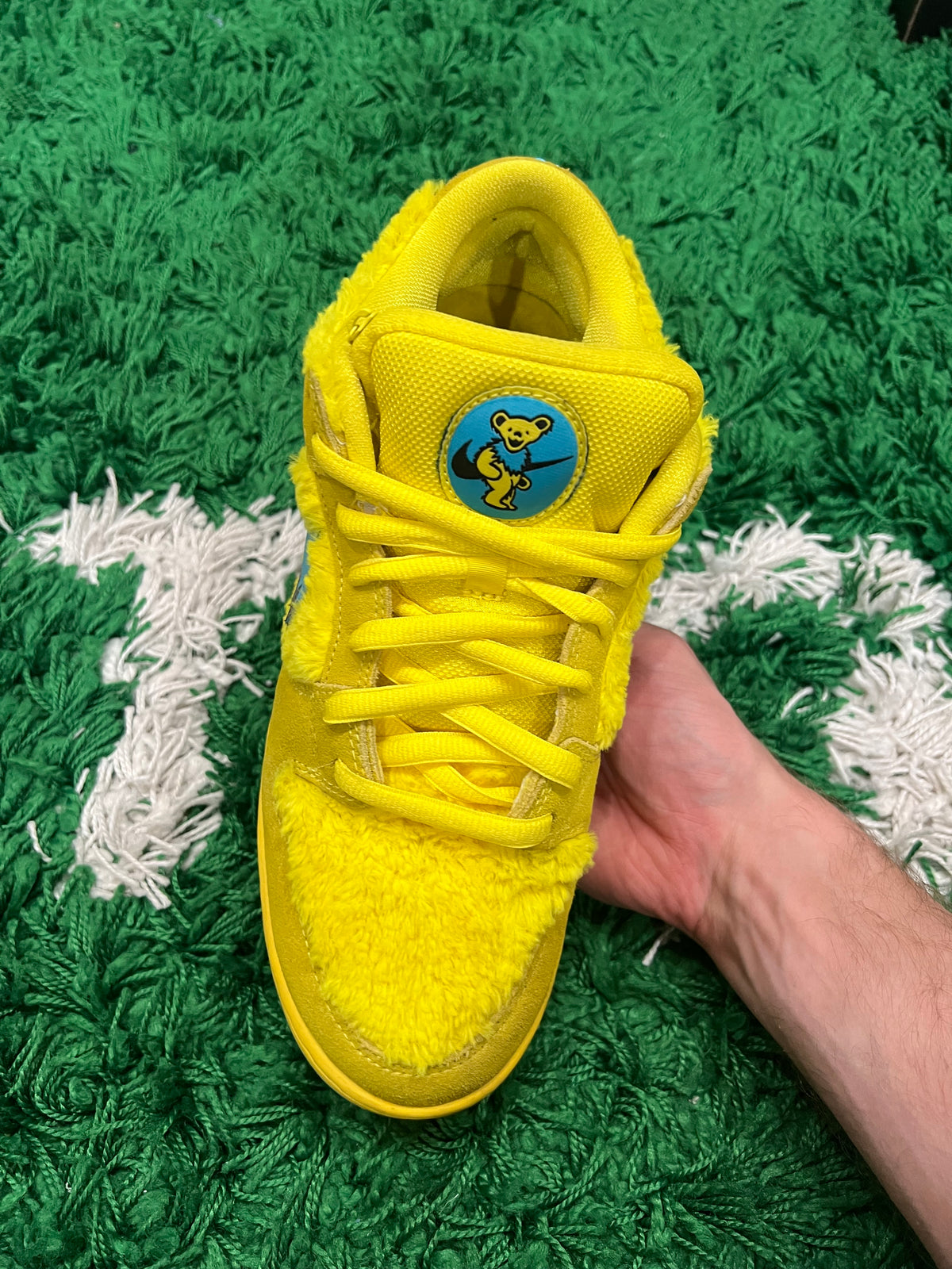 Nike SB Dunk Low Grateful Dead Bears Opti Yellow (Preowned 10.5M)