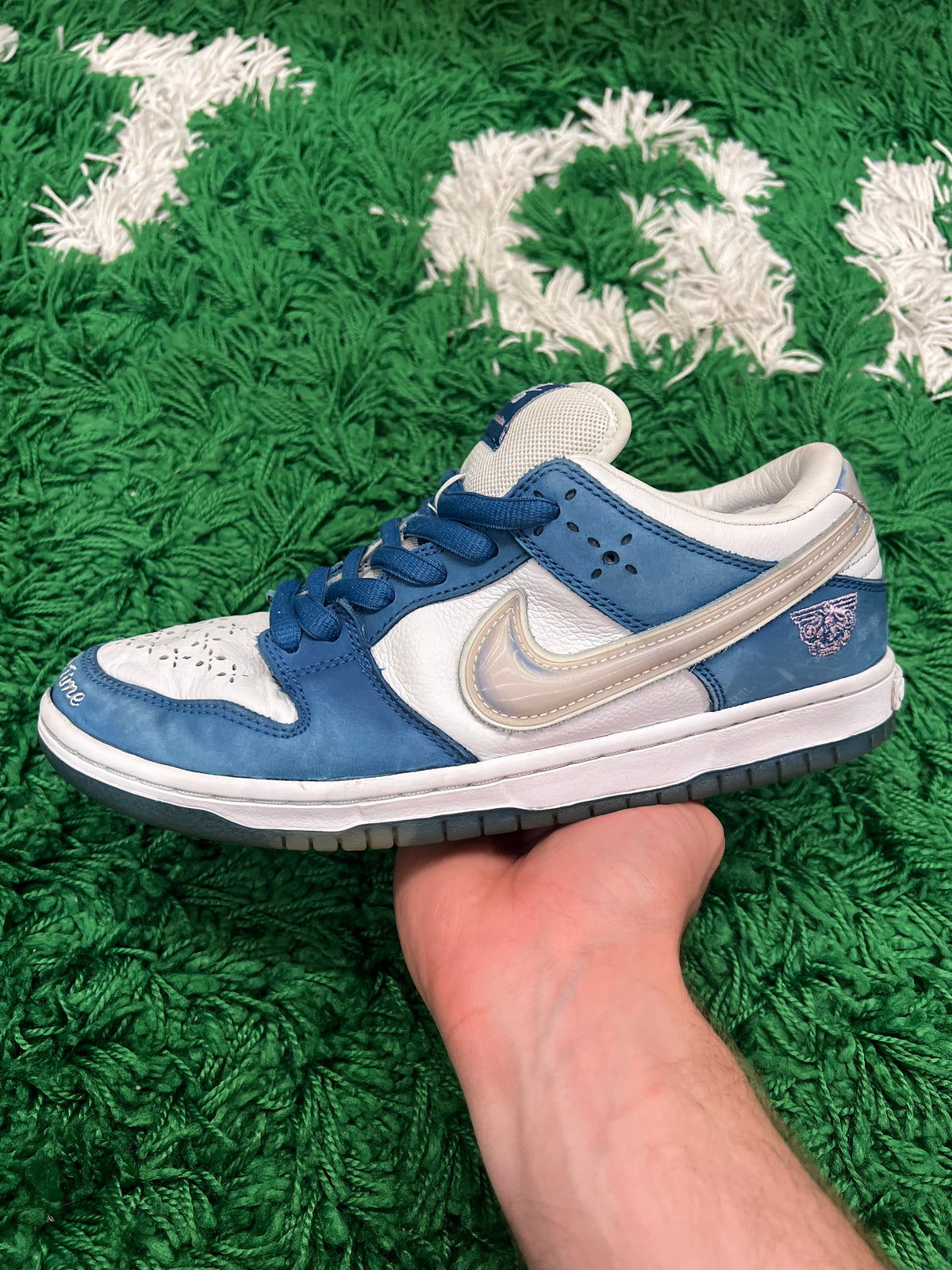 Nike SB Dunk Low Born X Raised One Block At A Time (Preowned 8M)