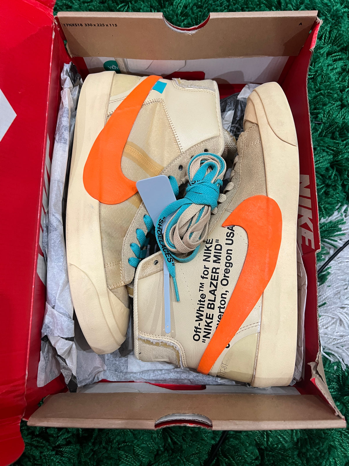 Nike Blazer Mid Off-White Hallow's Eve (Preowned 8.5M)