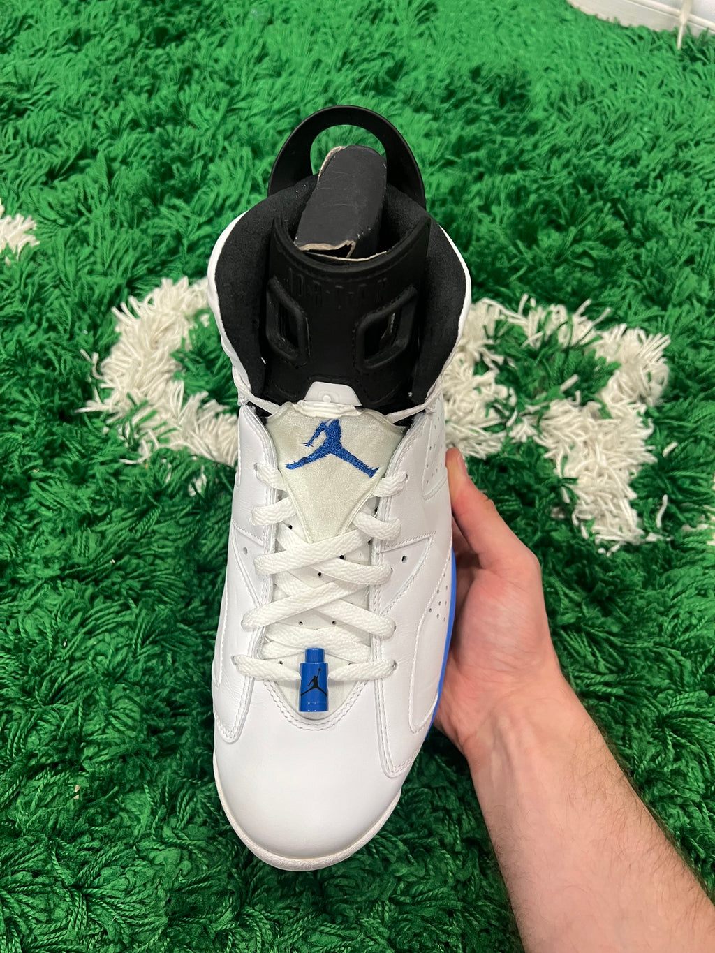 Jordan 6 Sport Blue (2014) (Preowned 11.5M)