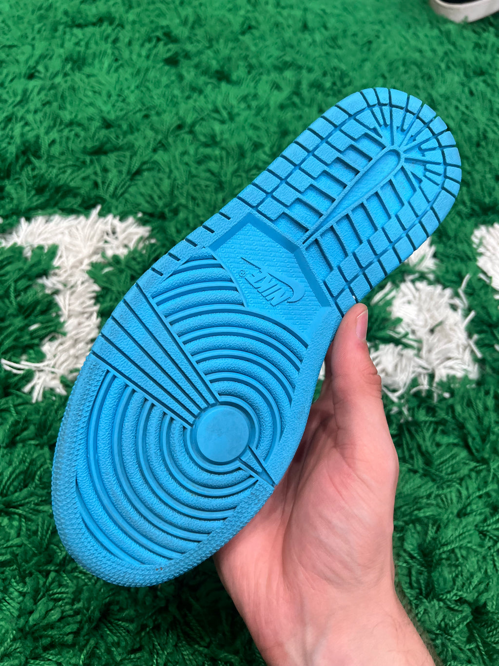 Jordan 1 High Off-White University Blue (Preowned 6M)