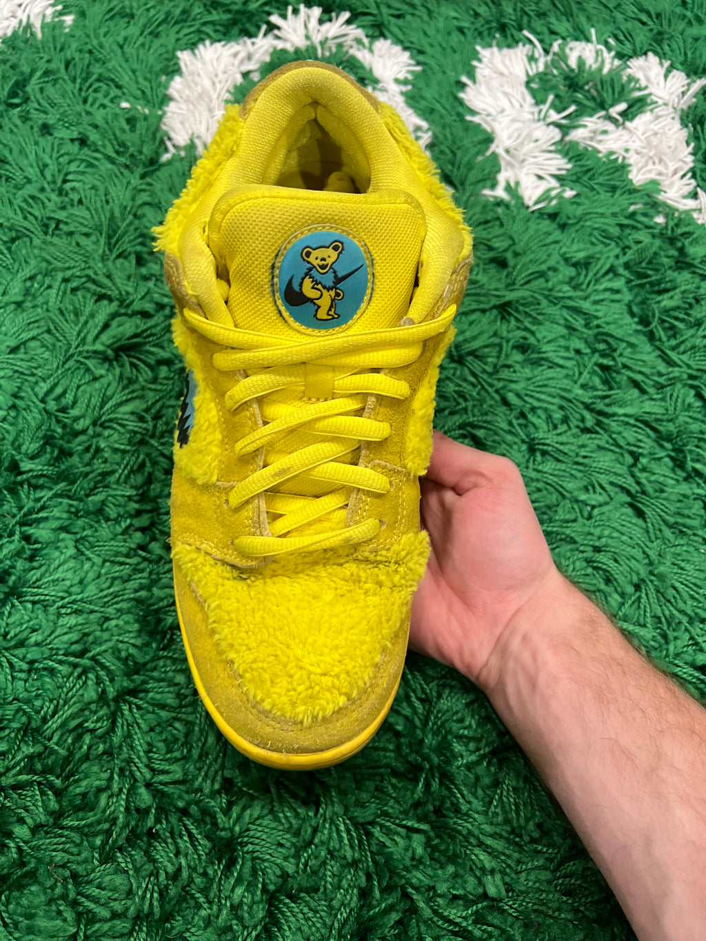 Nike SB Dunk Low Grateful Dead Bears Opti Yellow (Preowned 10M)