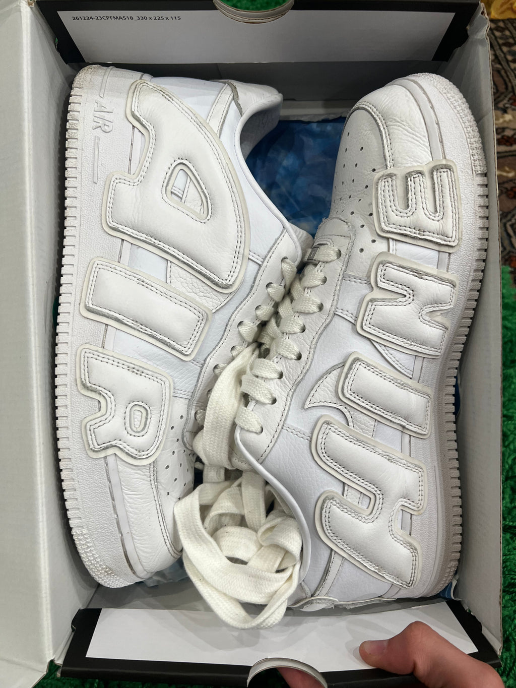 Nike Air Force 1 Low Cactus Plant Flea Market White (2024) (Pre-Owned Size 11.5M)