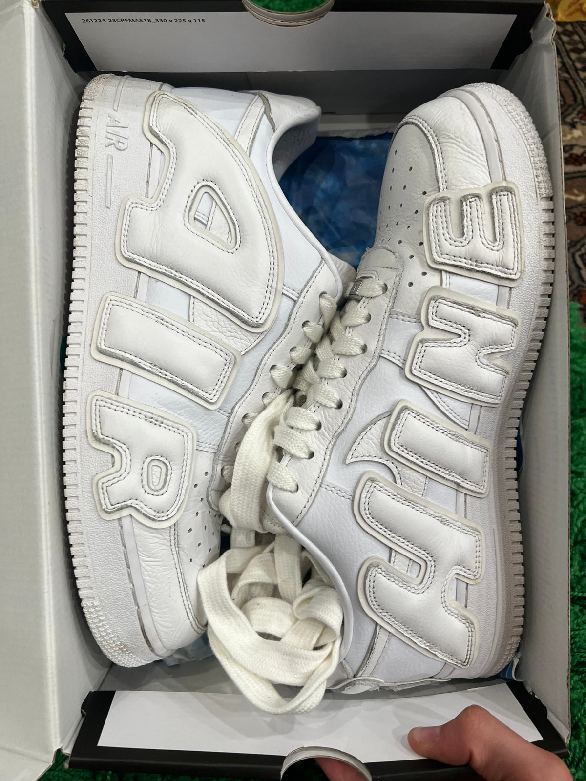 Nike Air Force 1 Low Cactus Plant Flea Market White (2024) (Pre-Owned Size 11.5M)