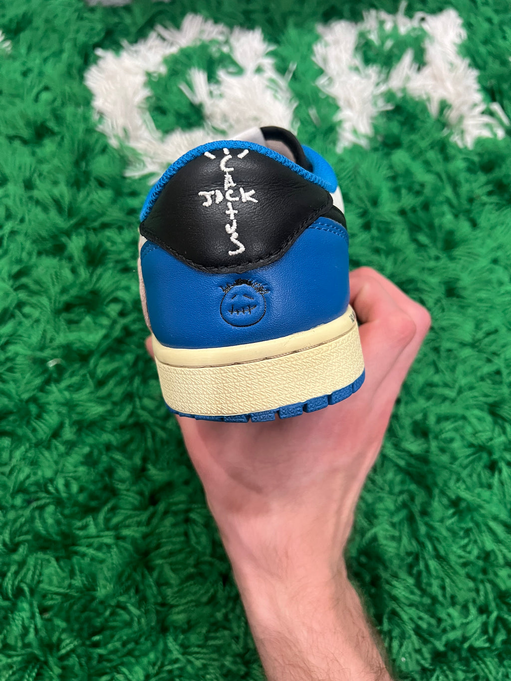 Jordan 1 Low Fragment x Travis Scott (Preowned 7.5M)