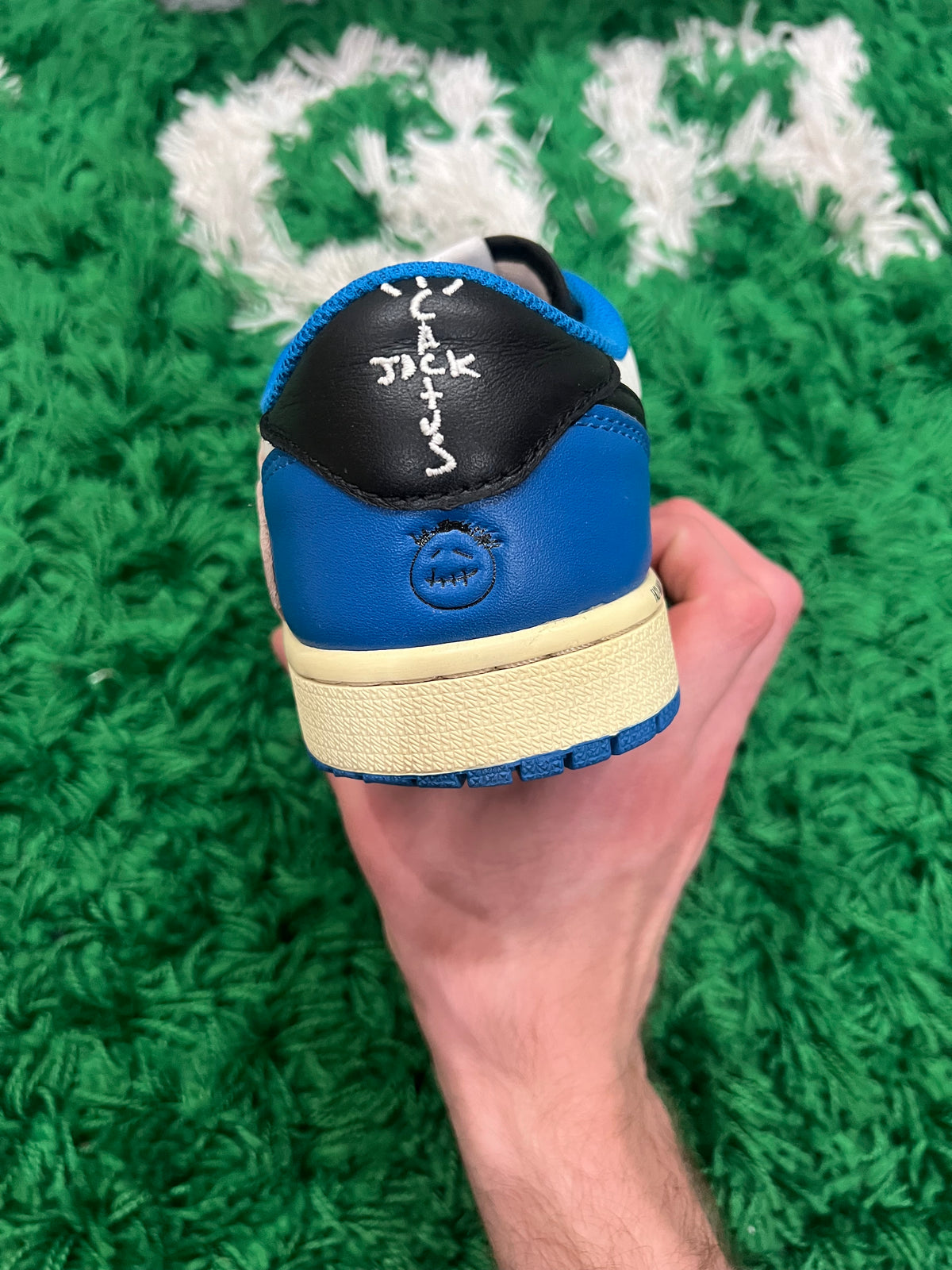 Jordan 1 Low Fragment x Travis Scott (Preowned 7.5M)