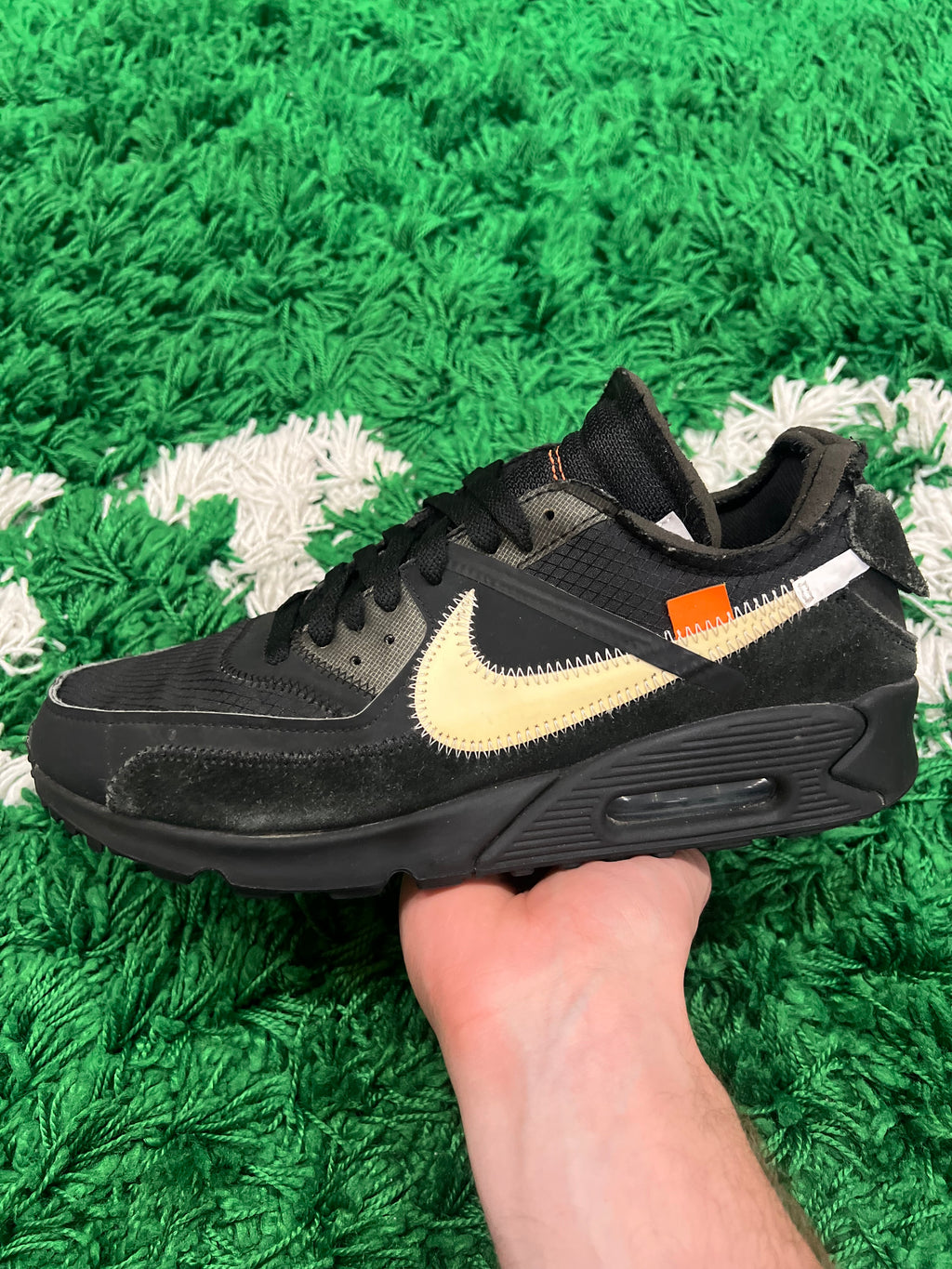 Nike Air Max Off-White Black (Preowned 9M)