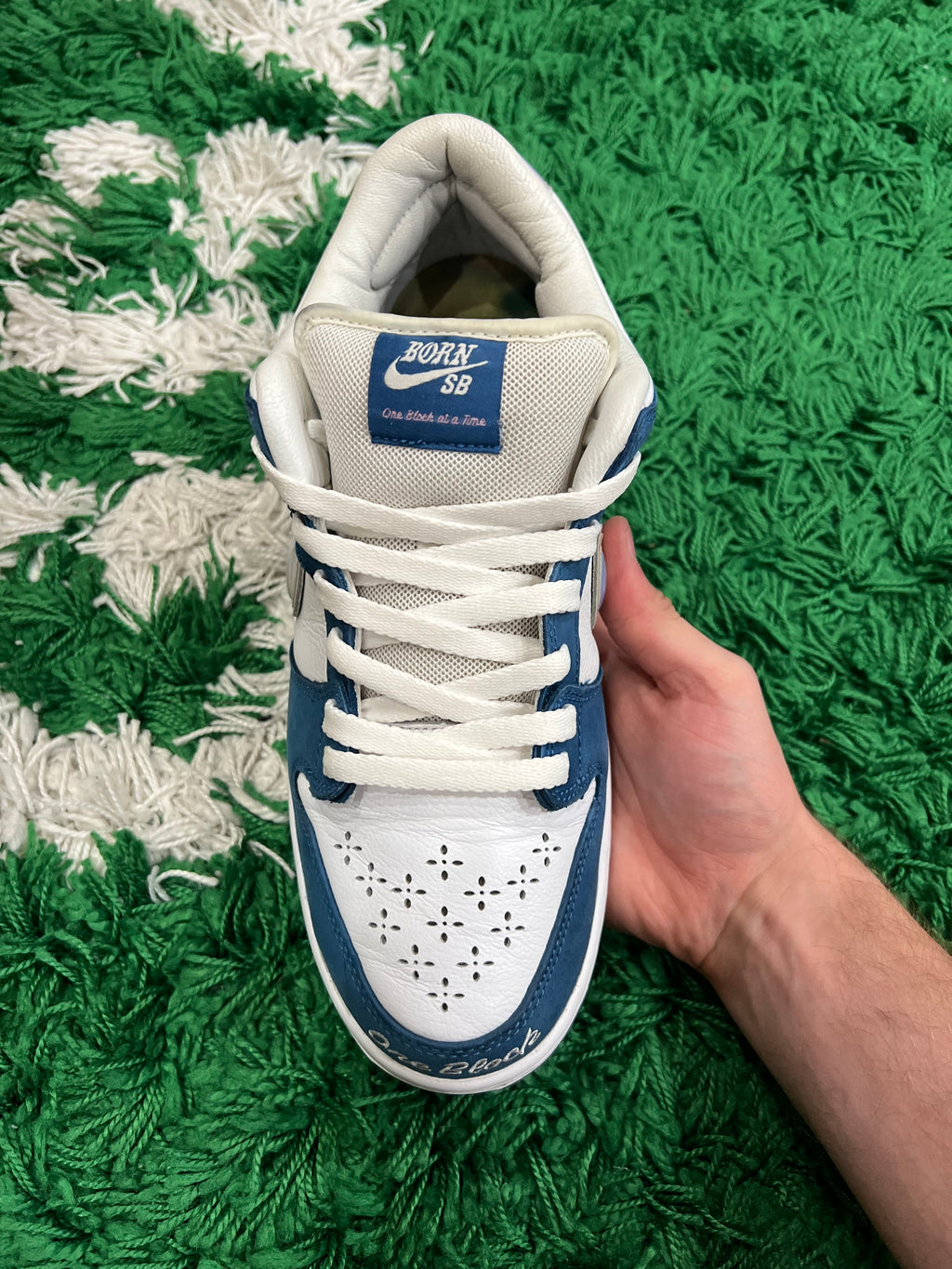 Nike SB Dunk Low Born X Raised One Block At A Time (Preowned 10M)