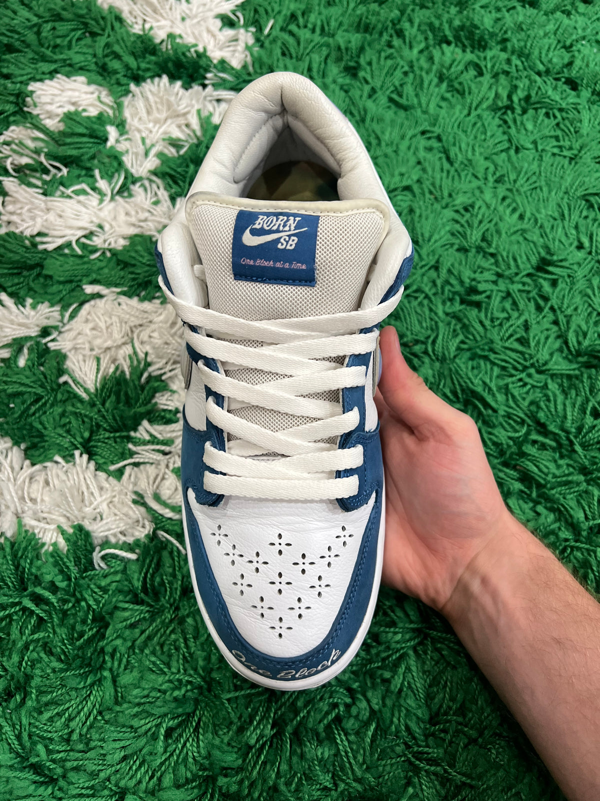 Nike SB Dunk Low Born X Raised One Block At A Time (Preowned 10M)