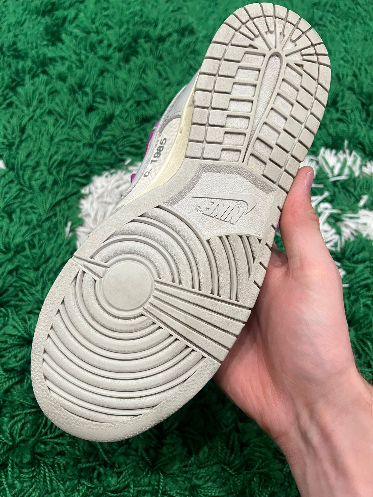Nike Dunk Low Off-White Lot 45 (Preowned 8M)