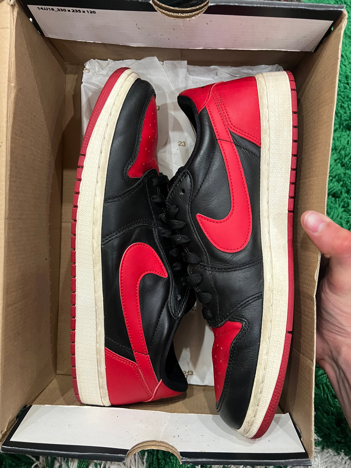 Jordan 1 Low Bred (2015) (Pre-Owned 11.5M)