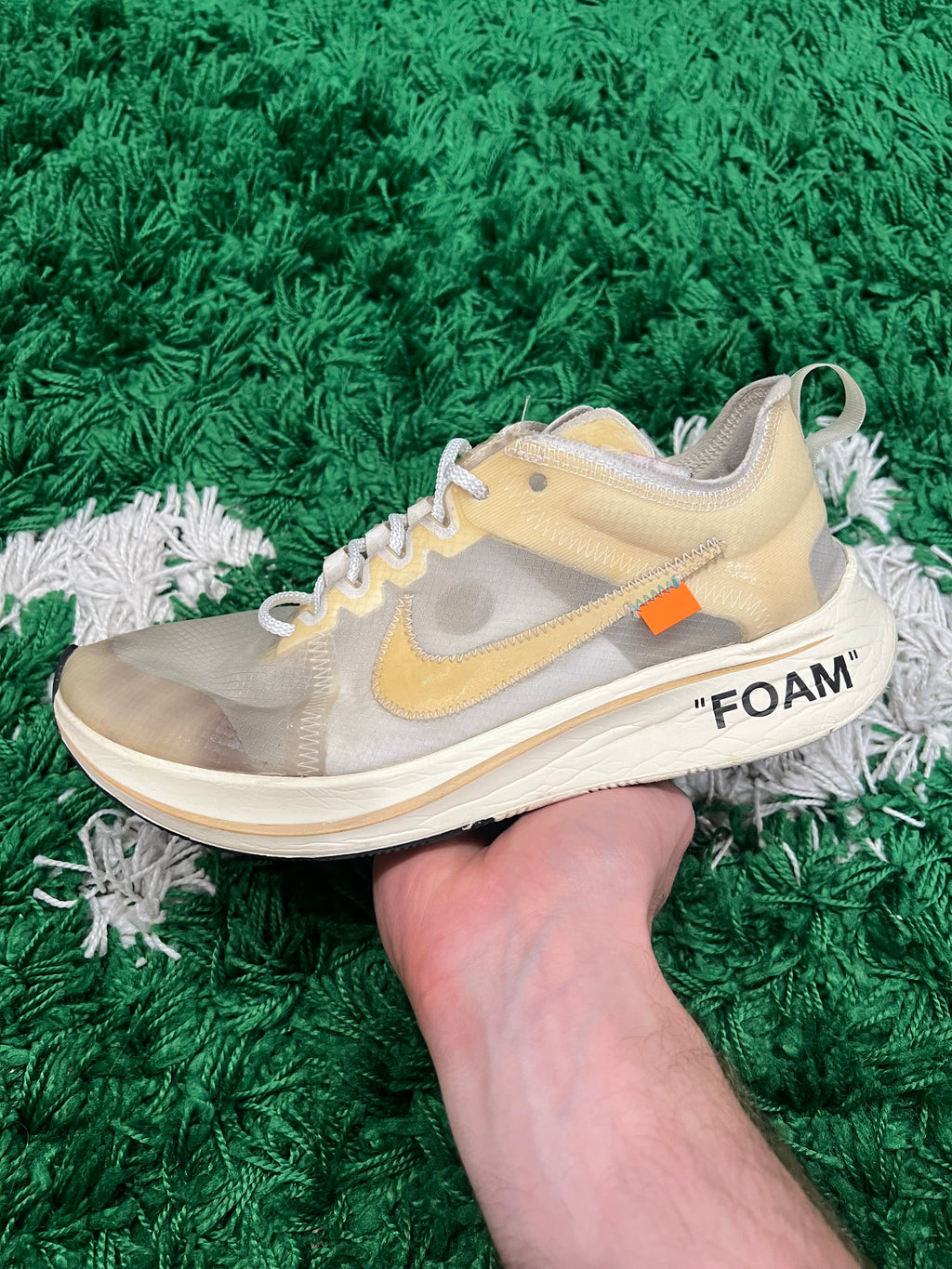Nike Zoom Fly Off-White (Preowned 7M)