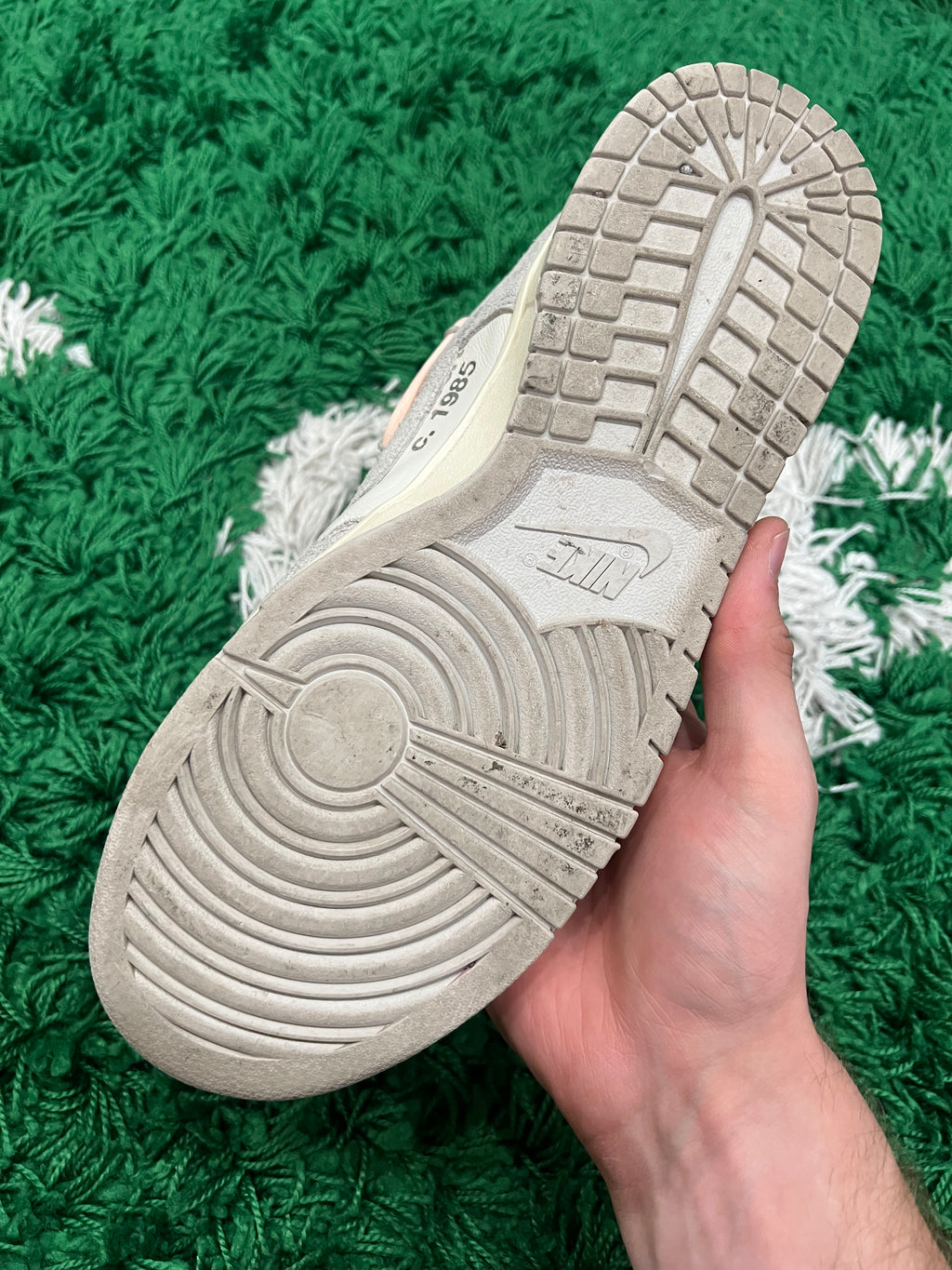 Nike Dunk Low Off-White Lot 12 (Preowned 9.5M)