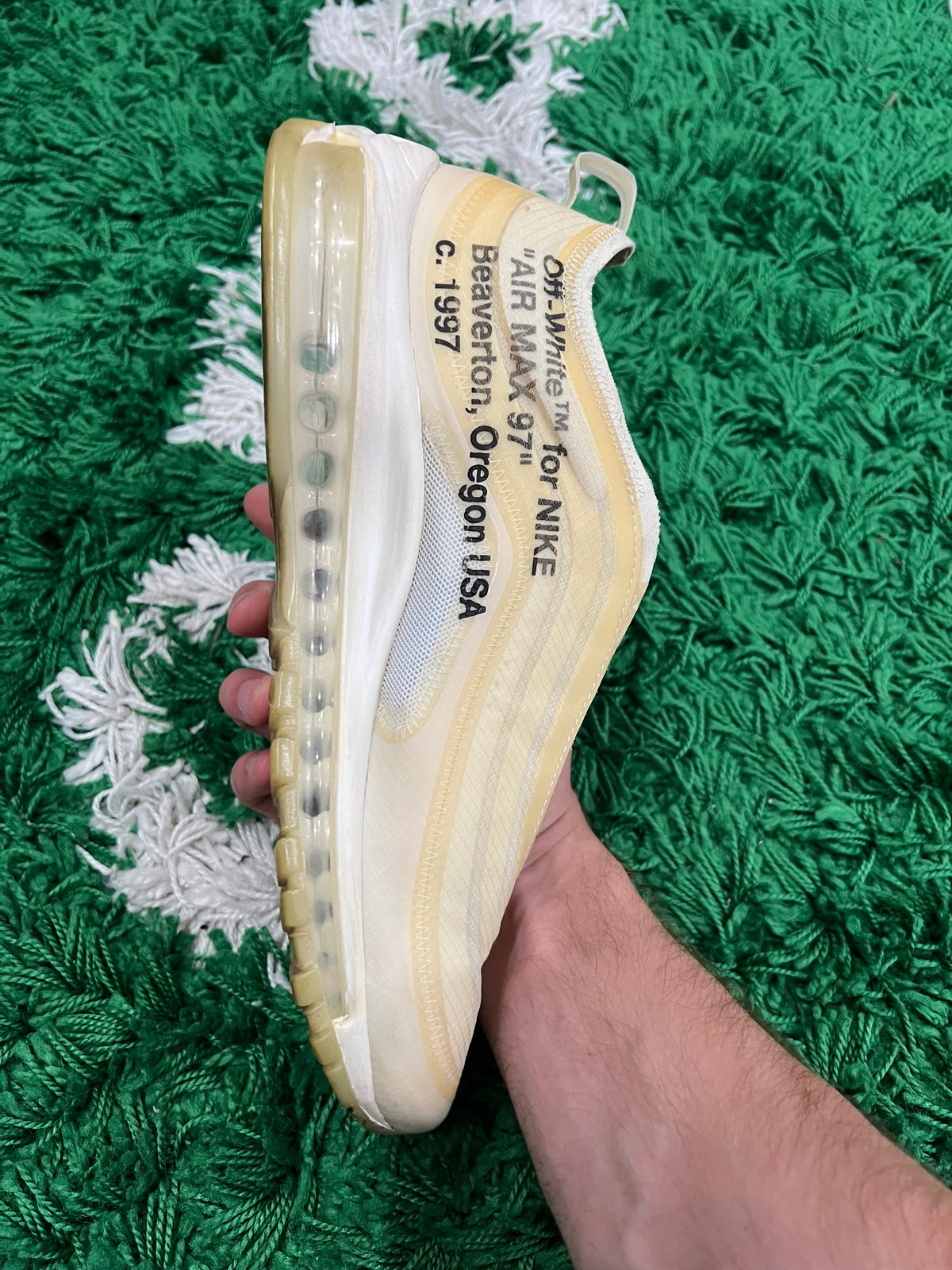 Nike Air Max 97 Off-White (Preowned 9M)