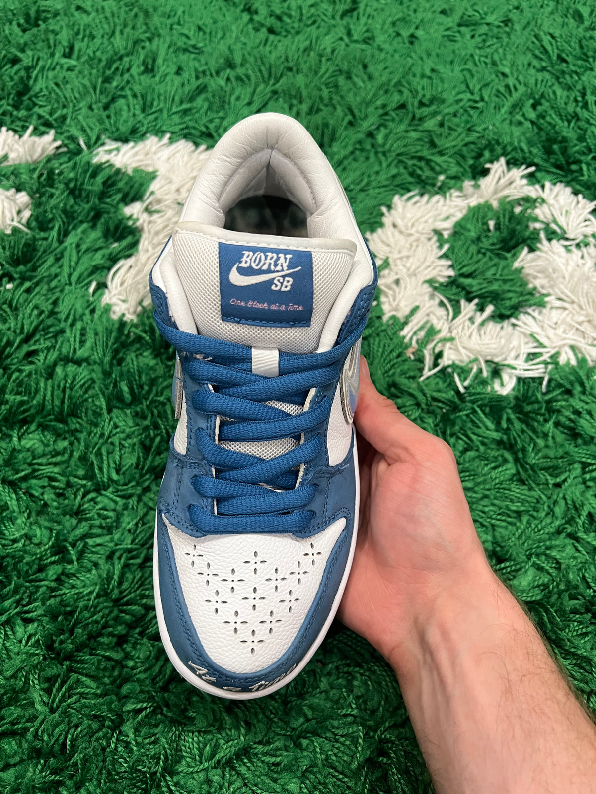 Nike SB Dunk Low Born X Raised One Block At A Time (Preowned 5.5M)