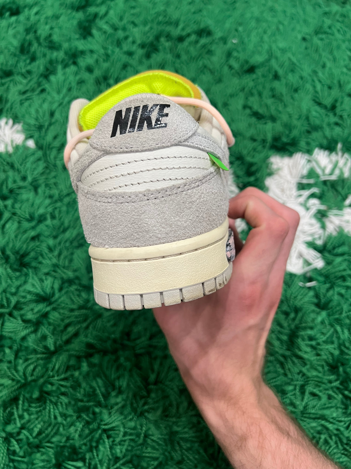 Nike Dunk Low Off-White Lot 12 (Preowned 9.5M)