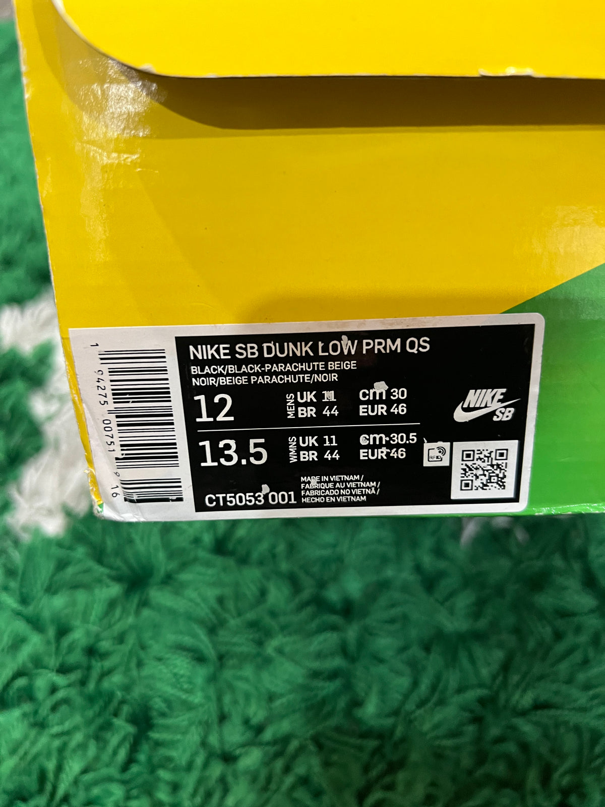 Nike SB Dunk Low Travis Scott (Preowned 12M)