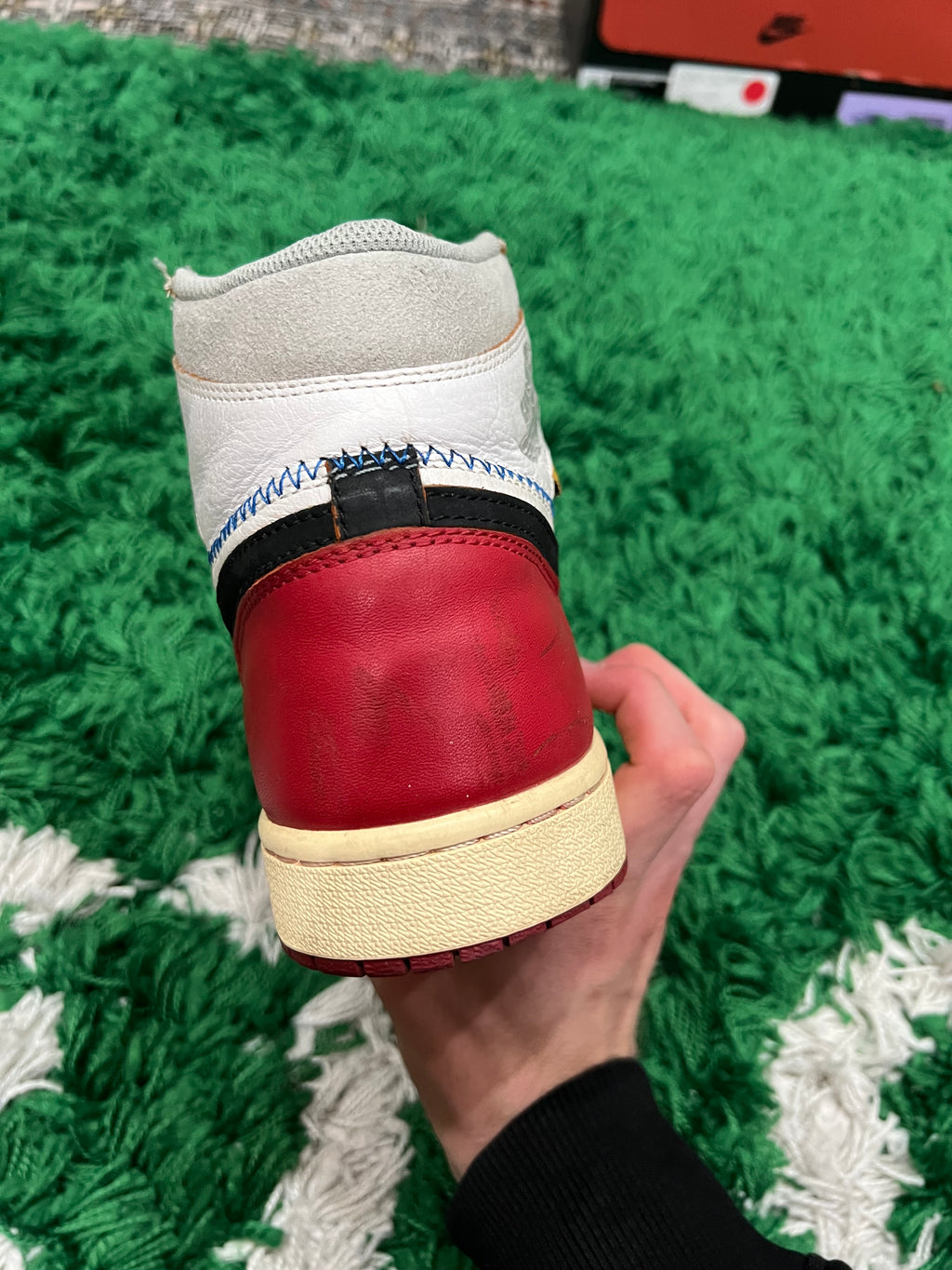 Jordan 1 High Union Los Angeles Black Toe (Preowned 10M)