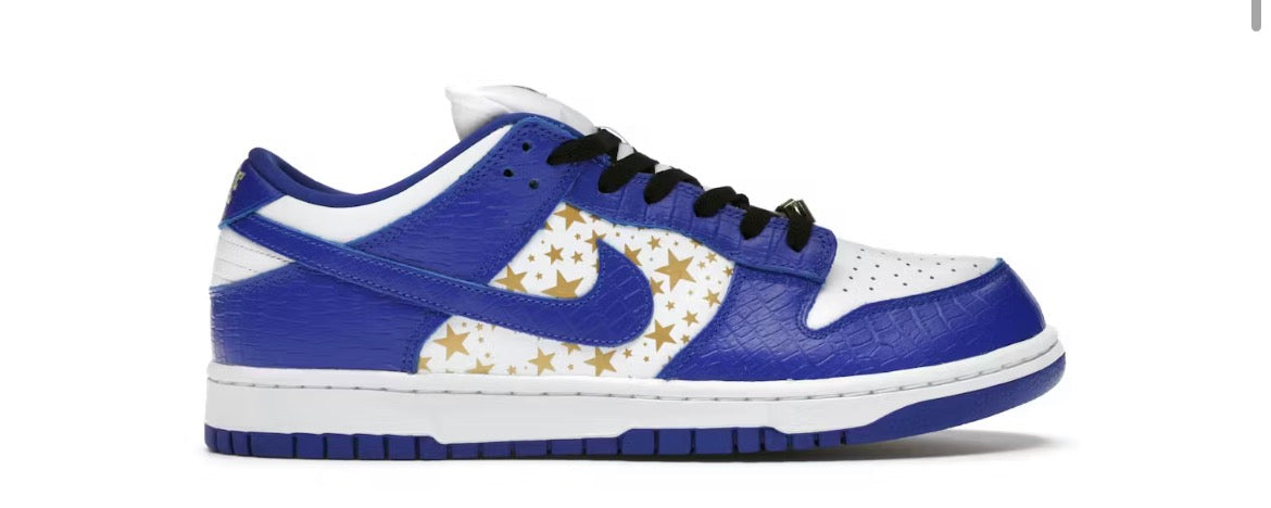Nike SB Dunk Low Supreme Stars Hyper Royal (2021)